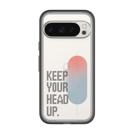 Slim Protection Premium Case［ オリジナル - ドットオーバーレイ - KEEP YOUR HEAD UP/A ］