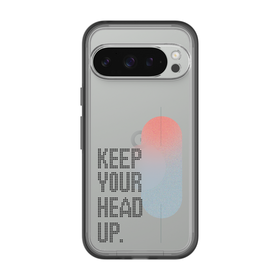Slim Protection Premium Case［ オリジナル - ドットオーバーレイ - KEEP YOUR HEAD UP/A ］