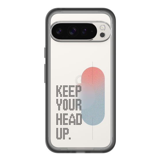 Slim Protection Premium Case［ オリジナル - ドットオーバーレイ - KEEP YOUR HEAD UP/A ］