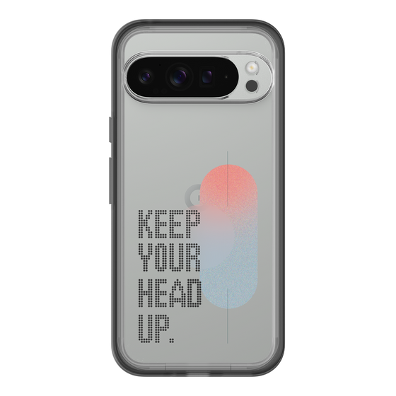 Slim Protection Premium Case［ オリジナル - ドットオーバーレイ - KEEP YOUR HEAD UP/A ］