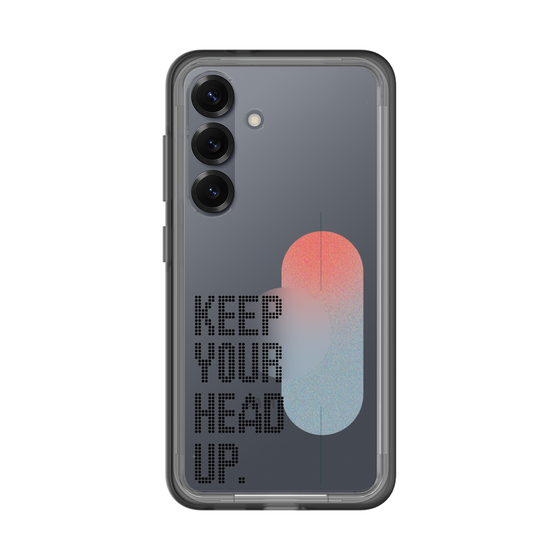 Slim Protection Premium Case［ Original - Dot Overlay - KEEP YOUR HEAD UP/A ］