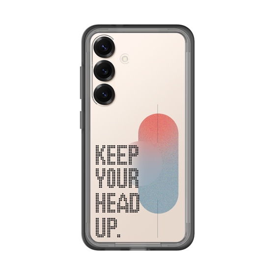 Slim Protection Premium Case［ Original - Dot Overlay - KEEP YOUR HEAD UP/A ］