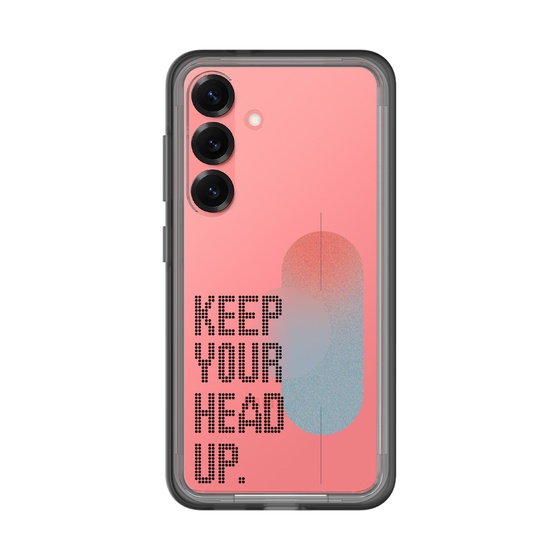 Slim Protection Premium Case［ Original - Dot Overlay - KEEP YOUR HEAD UP/A ］