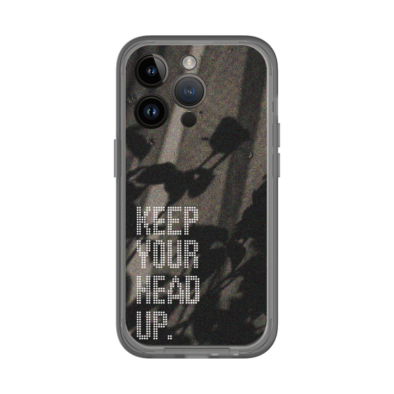 Slim Protection Premium Case［ オリジナル - ドットオーバーレイ - KEEP YOUR HEAD UP/B ］