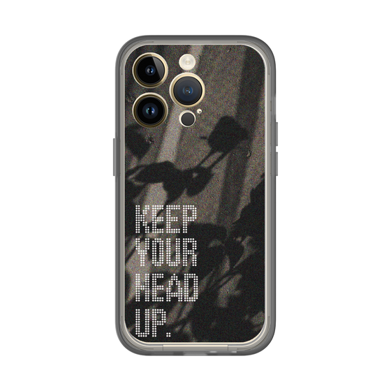 Slim Protection Premium Case［ オリジナル - ドットオーバーレイ - KEEP YOUR HEAD UP/B ］