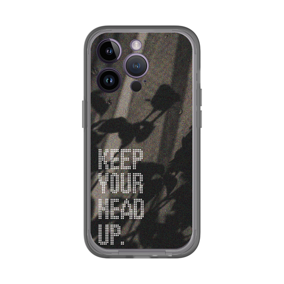 Slim Protection Premium Case［ オリジナル - ドットオーバーレイ - KEEP YOUR HEAD UP/B ］