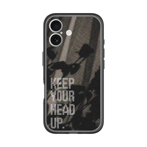 Slim Protection Premium Case［ オリジナル - ドットオーバーレイ - KEEP YOUR HEAD UP/B ］