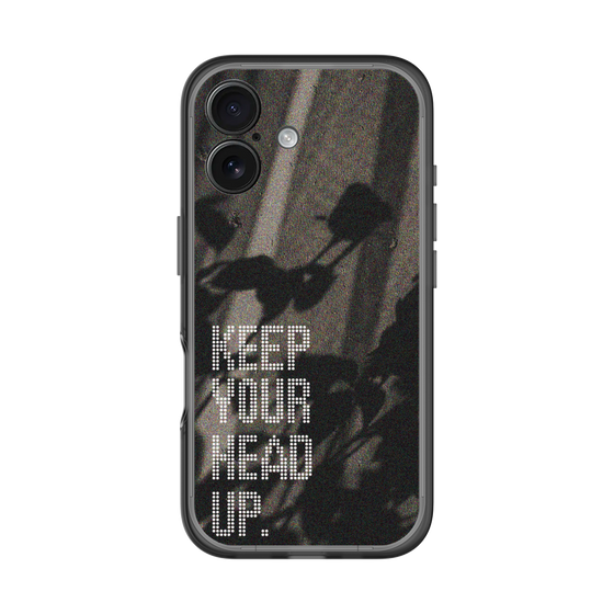 Slim Protection Premium Case［ オリジナル - ドットオーバーレイ - KEEP YOUR HEAD UP/B ］
