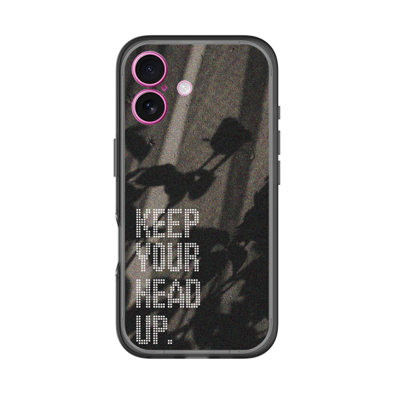 Slim Protection Premium Case［ オリジナル - ドットオーバーレイ - KEEP YOUR HEAD UP/B ］