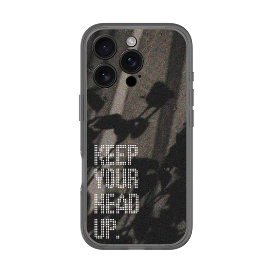 Slim Protection Premium Case［ オリジナル - ドットオーバーレイ - KEEP YOUR HEAD UP/B ］