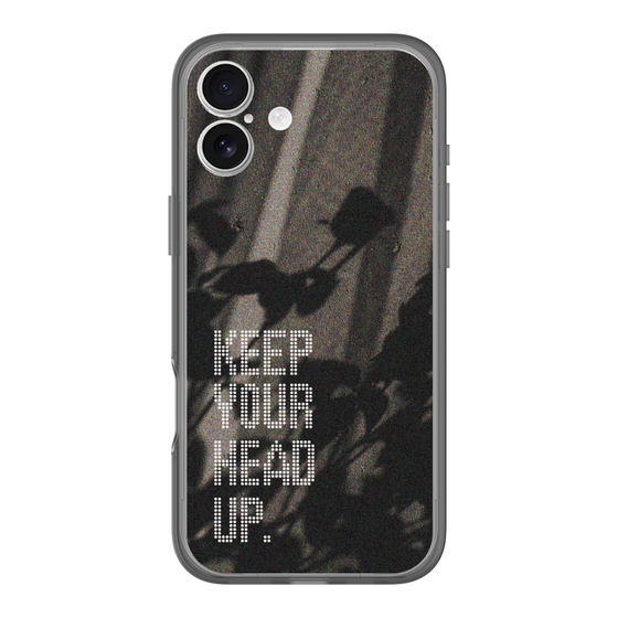 Slim Protection Premium Case［ オリジナル - ドットオーバーレイ - KEEP YOUR HEAD UP/B ］