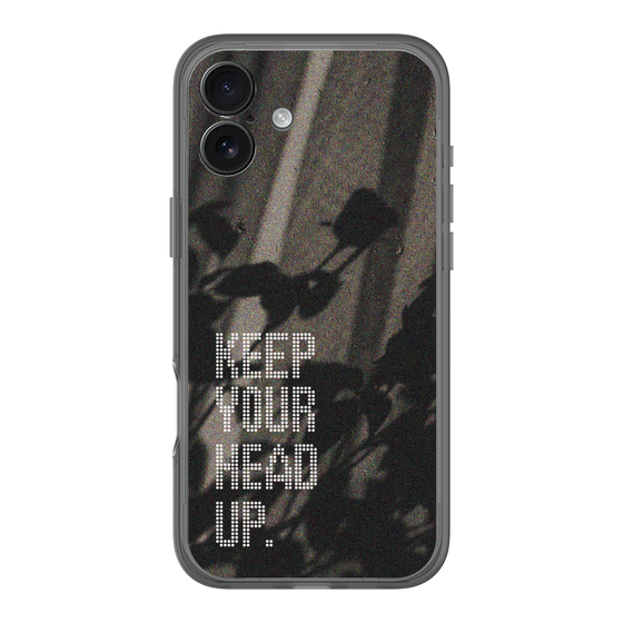 Slim Protection Premium Case［ オリジナル - ドットオーバーレイ - KEEP YOUR HEAD UP/B ］