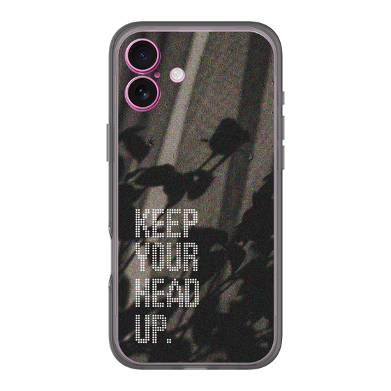 Slim Protection Premium Case［ オリジナル - ドットオーバーレイ - KEEP YOUR HEAD UP/B ］
