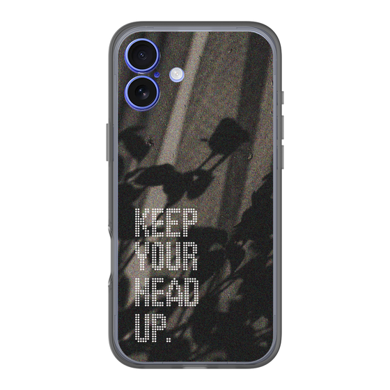 Slim Protection Premium Case［ オリジナル - ドットオーバーレイ - KEEP YOUR HEAD UP/B ］