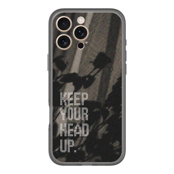 Slim Protection Premium Case［ オリジナル - ドットオーバーレイ - KEEP YOUR HEAD UP/B ］
