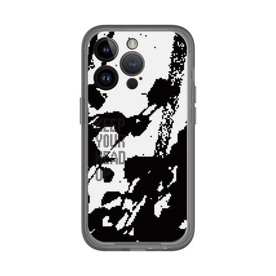 Slim Protection Premium Case［ オリジナル - ドットオーバーレイ - KEEP YOUR HEAD UP/C ］