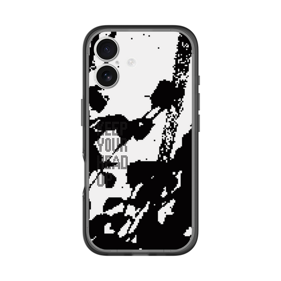 Slim Protection Premium Case［ オリジナル - ドットオーバーレイ - KEEP YOUR HEAD UP/C ］