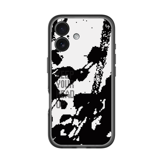 Slim Protection Premium Case［ オリジナル - ドットオーバーレイ - KEEP YOUR HEAD UP/C ］