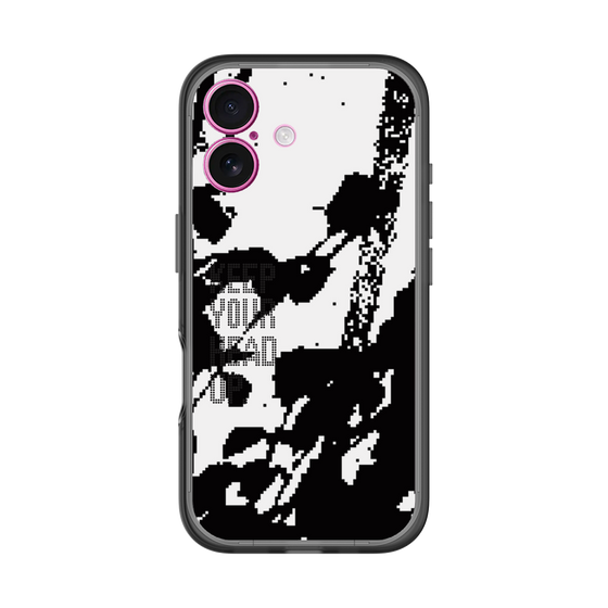Slim Protection Premium Case［ オリジナル - ドットオーバーレイ - KEEP YOUR HEAD UP/C ］