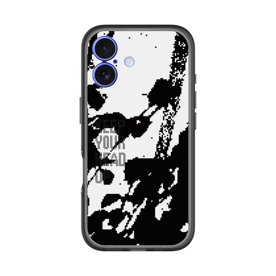 Slim Protection Premium Case［ オリジナル - ドットオーバーレイ - KEEP YOUR HEAD UP/C ］