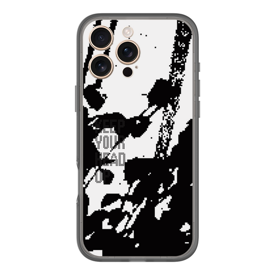 Slim Protection Premium Case［ オリジナル - ドットオーバーレイ - KEEP YOUR HEAD UP/C ］