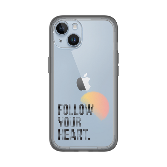 Slim Protection Premium Case［ オリジナル - ドットオーバーレイ - FOLLOW YOUR HEART/A ］