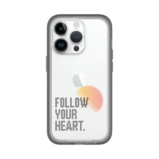 Slim Protection Premium Case［ オリジナル - ドットオーバーレイ - FOLLOW YOUR HEART/A ］