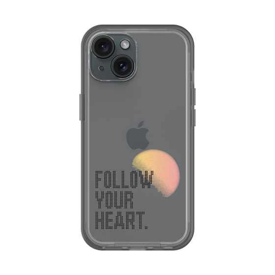 Slim Protection Premium Case［ オリジナル - ドットオーバーレイ - FOLLOW YOUR HEART/A ］