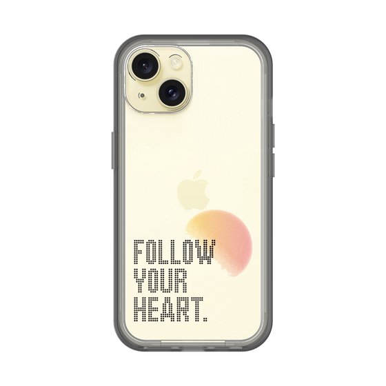 Slim Protection Premium Case［ オリジナル - ドットオーバーレイ - FOLLOW YOUR HEART/A ］