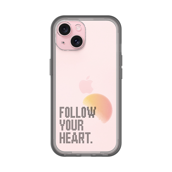 Slim Protection Premium Case［ オリジナル - ドットオーバーレイ - FOLLOW YOUR HEART/A ］