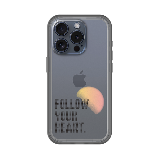 Slim Protection Premium Case［ オリジナル - ドットオーバーレイ - FOLLOW YOUR HEART/A ］