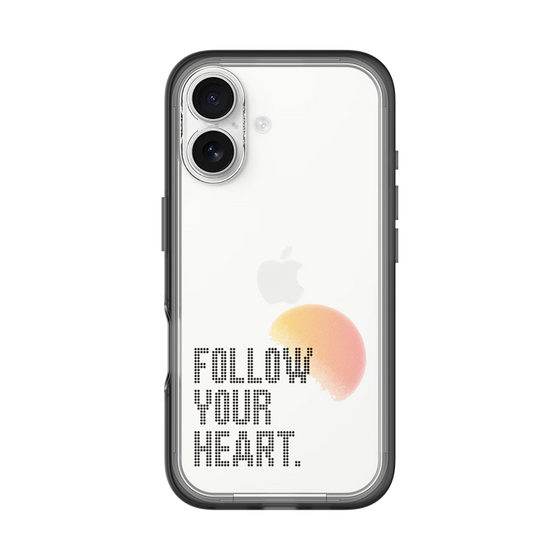 Slim Protection Premium Case［ オリジナル - ドットオーバーレイ - FOLLOW YOUR HEART/A ］