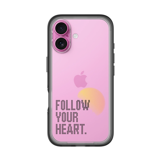 Slim Protection Premium Case［ オリジナル - ドットオーバーレイ - FOLLOW YOUR HEART/A ］