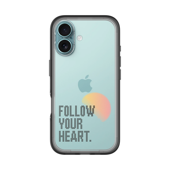 Slim Protection Premium Case［ オリジナル - ドットオーバーレイ - FOLLOW YOUR HEART/A ］