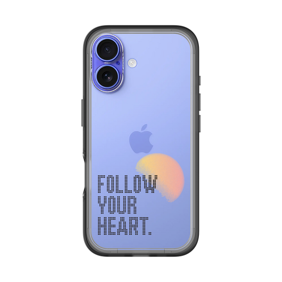 Slim Protection Premium Case［ オリジナル - ドットオーバーレイ - FOLLOW YOUR HEART/A ］