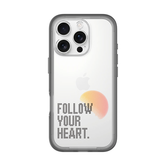 Slim Protection Premium Case［ オリジナル - ドットオーバーレイ - FOLLOW YOUR HEART/A ］
