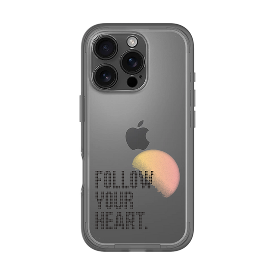 Slim Protection Premium Case［ オリジナル - ドットオーバーレイ - FOLLOW YOUR HEART/A ］