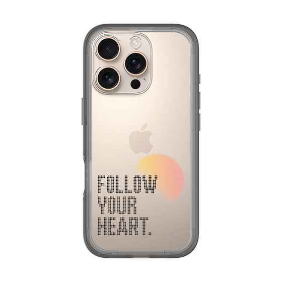 Slim Protection Premium Case［ オリジナル - ドットオーバーレイ - FOLLOW YOUR HEART/A ］