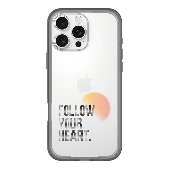 Slim Protection Premium Case［ オリジナル - ドットオーバーレイ - FOLLOW YOUR HEART/A ］