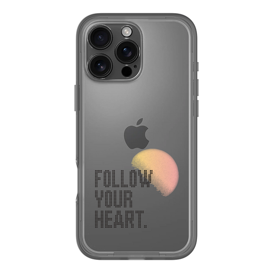 Slim Protection Premium Case［ オリジナル - ドットオーバーレイ - FOLLOW YOUR HEART/A ］