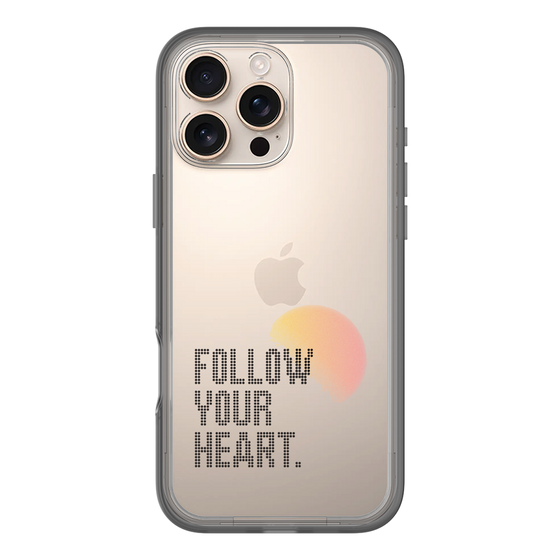 Slim Protection Premium Case［ オリジナル - ドットオーバーレイ - FOLLOW YOUR HEART/A ］