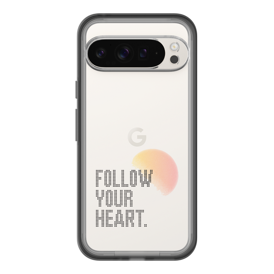Slim Protection Premium Case［ オリジナル - ドットオーバーレイ - FOLLOW YOUR HEART/A ］