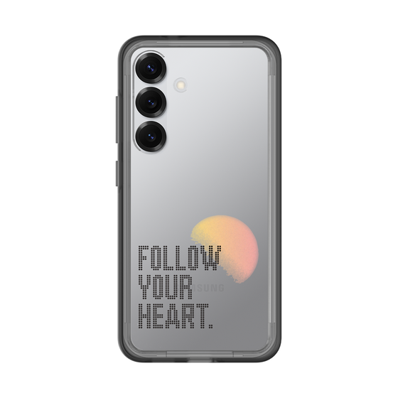 Slim Protection Premium Case［ Original - Dot Overlay - FOLLOW YOUR HEART/A ］