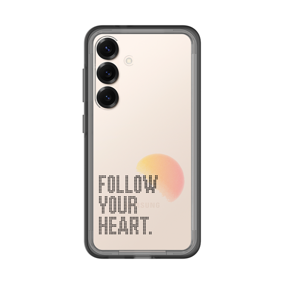 Slim Protection Premium Case［ Original - Dot Overlay - FOLLOW YOUR HEART/A ］