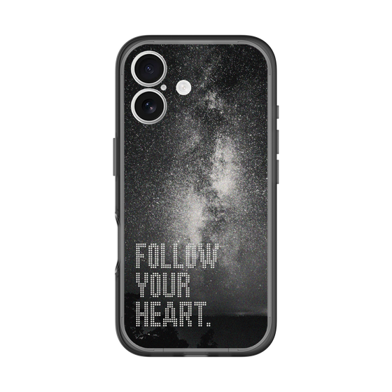 Slim Protection Premium Case［ オリジナル - ドットオーバーレイ - FOLLOW YOUR HEART/C ］