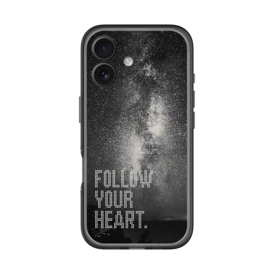 Slim Protection Premium Case［ オリジナル - ドットオーバーレイ - FOLLOW YOUR HEART/C ］