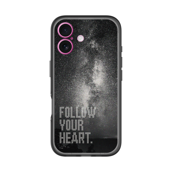 Slim Protection Premium Case［ オリジナル - ドットオーバーレイ - FOLLOW YOUR HEART/C ］