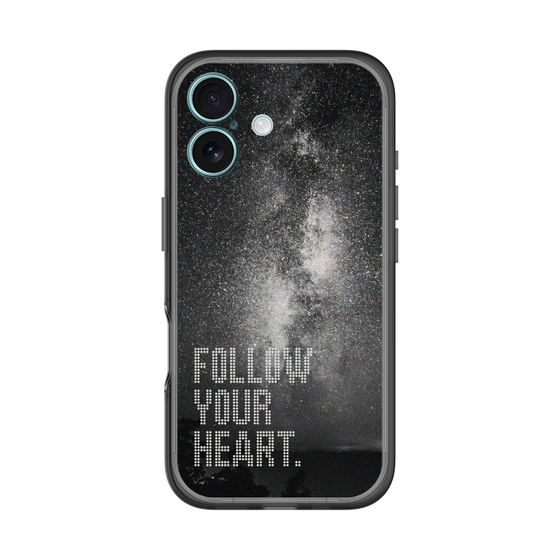 Slim Protection Premium Case［ オリジナル - ドットオーバーレイ - FOLLOW YOUR HEART/C ］