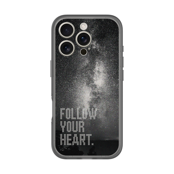 Slim Protection Premium Case［ オリジナル - ドットオーバーレイ - FOLLOW YOUR HEART/C ］