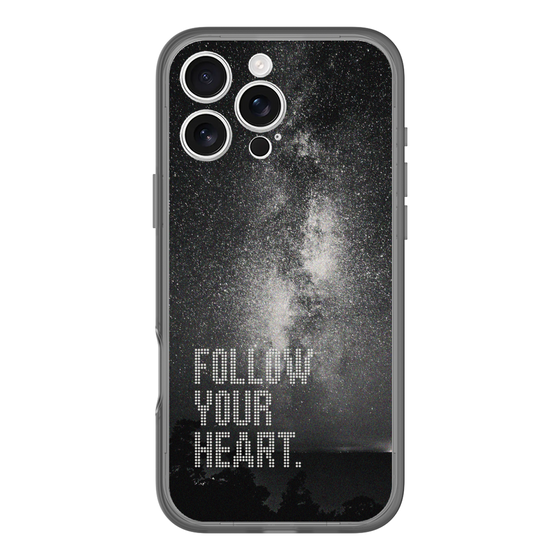 Slim Protection Premium Case［ オリジナル - ドットオーバーレイ - FOLLOW YOUR HEART/C ］